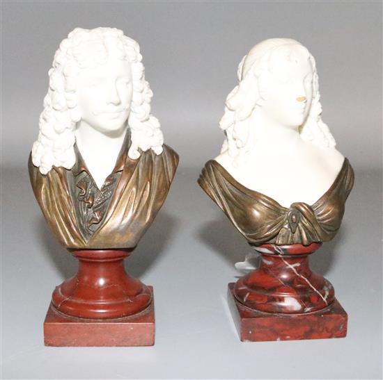 Pair Classical busts